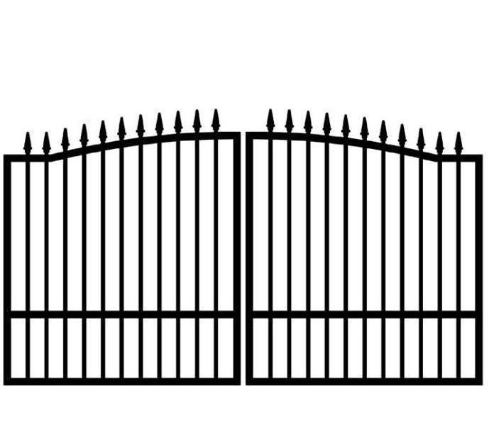 China Supplier Best Sell Modular Metal Fence Gate Used Modern Wrought Iron Sliding Gate For Sale