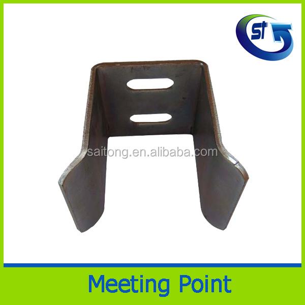 Sliding gate holder meeting point stopper