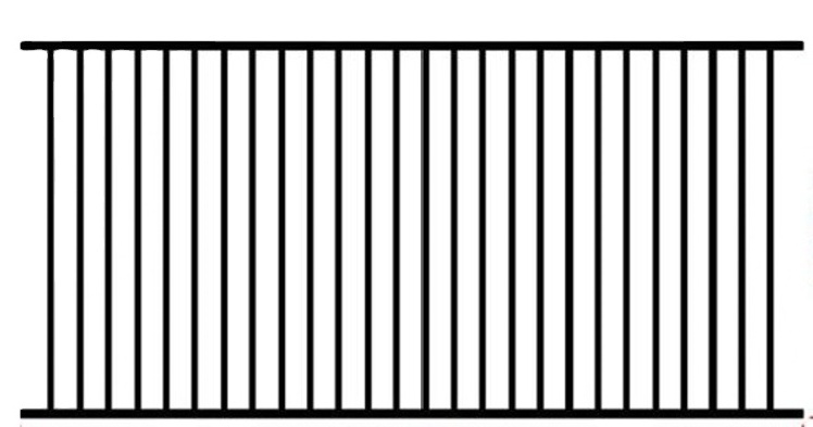 High Quality Factory Price Swimming Pool Fence Panels Steel Fence For Garden Security