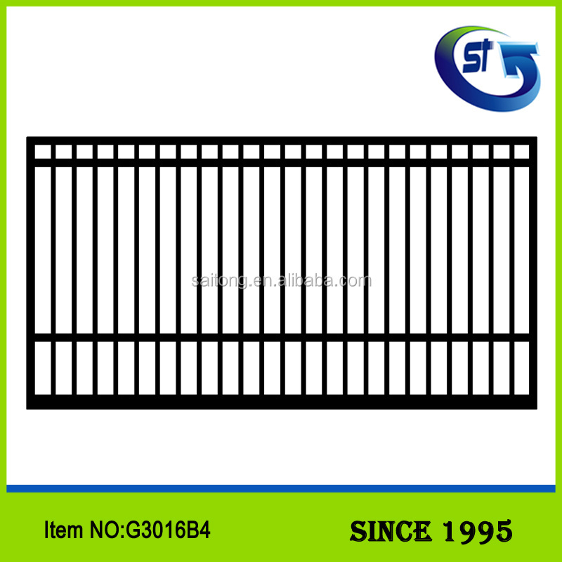 Low Price High Quality Wrought Iron Gate Design Fence Gate Metal Fence Gate