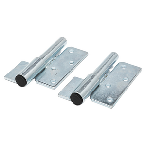 H4-68X80 welding Steel barrel tube hinge for heavy duty door