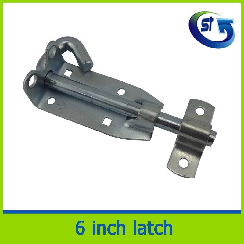 Farm Gate Latch Drop Bolt Door Lock LPL-152-6