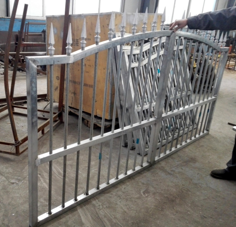 China Supplier Best Sell Modular Metal Fence Gate Used Modern Wrought Iron Sliding Gate For Sale