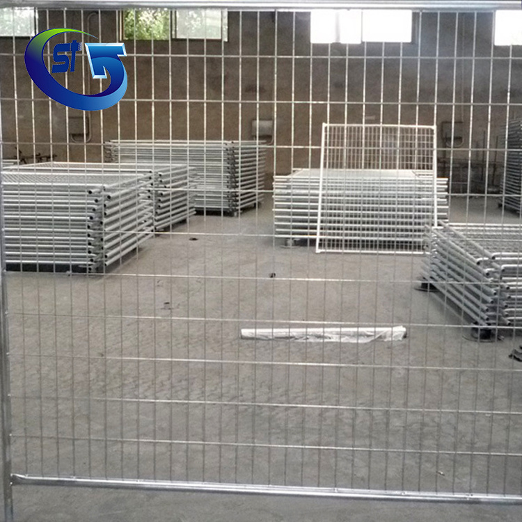 Anti Climb  Fence Good Quality Galvanized Steel Welded Wire Mesh Temporary Fence Boundry Fencing