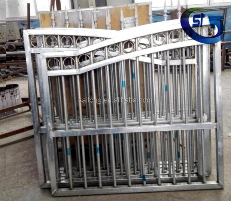 China Supplier Best Sell Modular Metal Fence Gate Used Modern Wrought Iron Sliding Gate For Sale