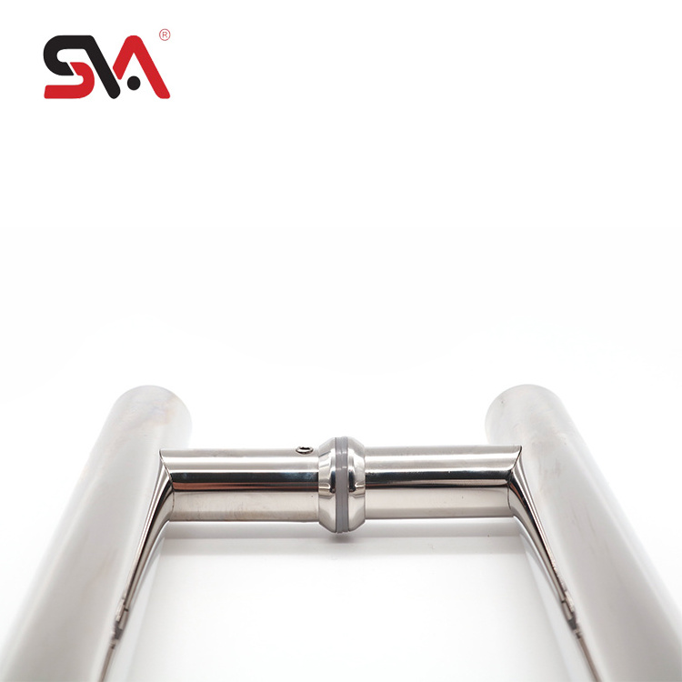 Sliding Glass Door Handle Price Designer Bathroom Hotel Shower SVA-174K 550MM T Shape Stainless Steel Pull Handle