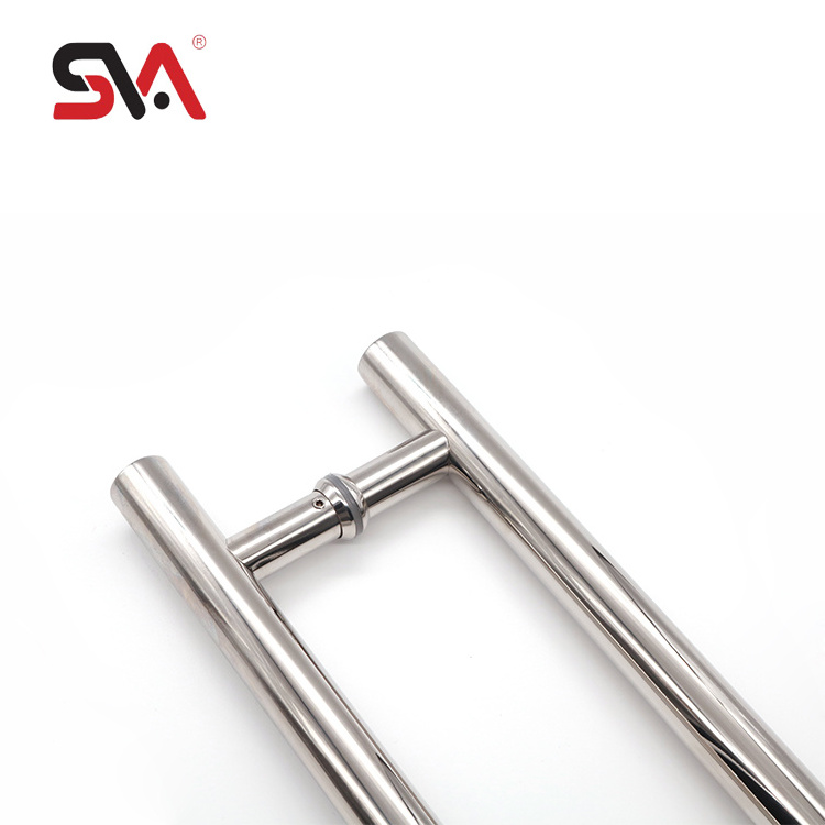 Sliding Glass Door Handle Price Designer Bathroom Hotel Shower SVA-174K 550MM T Shape Stainless Steel Pull Handle