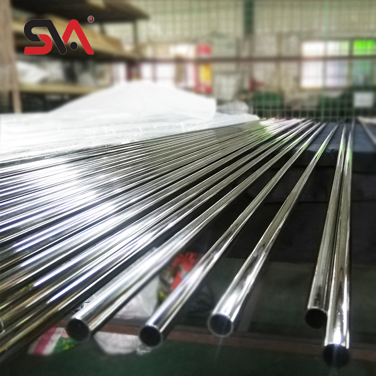 China Wholesale Customized Tube 1.5mm 2.0mm 304 304L 316 316L 310 Mirror Polished SUS304 Round Square Stainless Steel Pipe