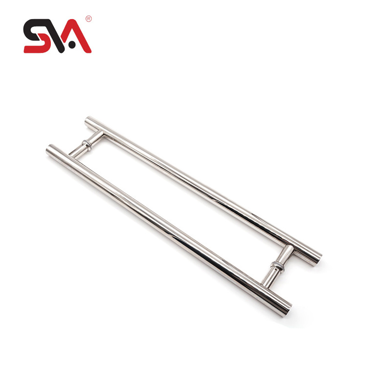 Sliding Glass Door Handle Price Designer Bathroom Hotel Shower SVA-174K 550MM T Shape Stainless Steel Pull Handle