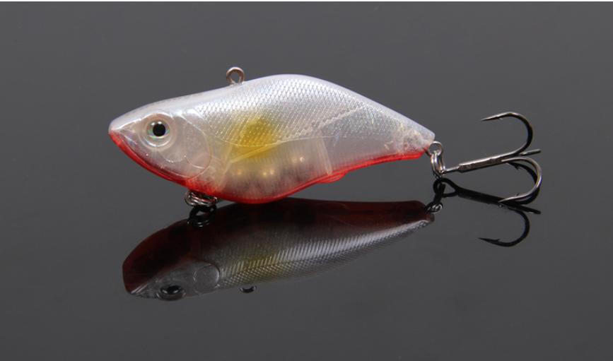 peche isca Artificial 3D Eyes Top Water Rattle Traps Fishing Plastic VIB Vibration Lure Crank Bait