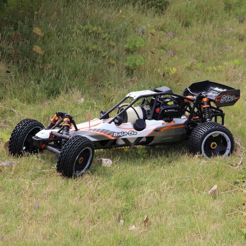 SY 1/5 Baja 5B RC Car 2.4G Radio Control Toys with 30.5cc 2-Stroke 4 Bolt Fixed Gasoline Engine for Boys Gift