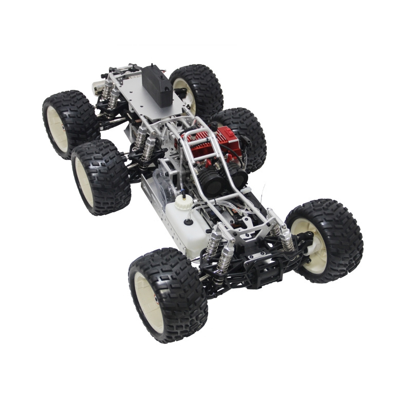 SY 6X6 RC Car 2.4G 1/5 scale RC Gas Monster Truck 60CC Engine off road cars for big boy