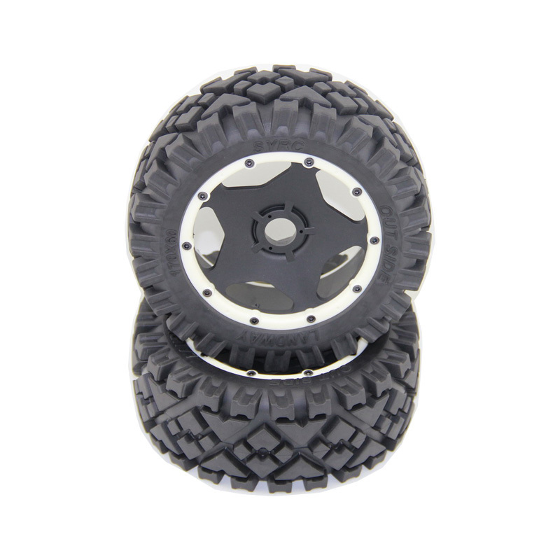 1/5 scale SY HPI Rovan KM SY Baja 5b RC BAJA 5B All Terrain Tires Per Pair Off Road Front/Rear Tires