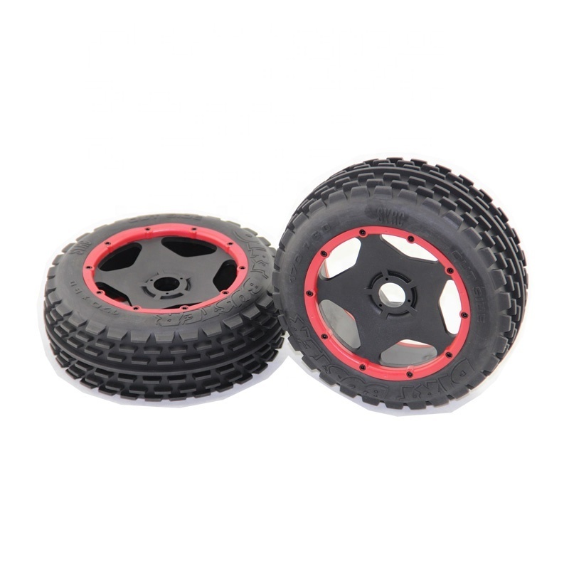 RC BAJA 5B Dirt Busters Tires Per Pair Off Road Front/Rear Tyres for 1/5 scale HPI Rovan KM SY Baja 5b