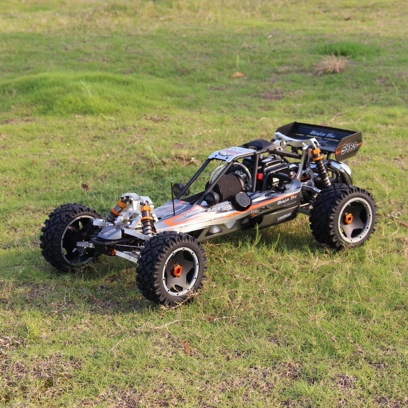 SY CNC Upgraded 35cc Baja RC Petrol Car 1/5 2.4G RWD 80km/h Gasoline RC Buggy 2 Stroke Engine RTR Truck