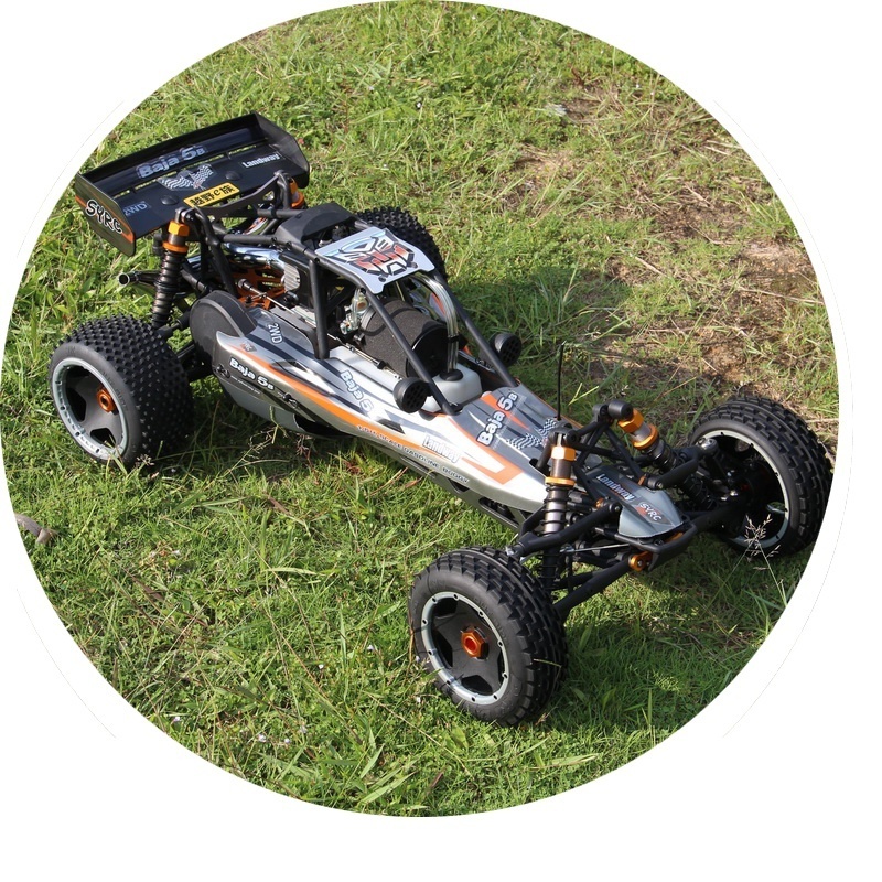 1 5th Scale Petrol RC Cars remote control toys with 30cc Gasoline Engine High strength nylon parts, handle any terrain