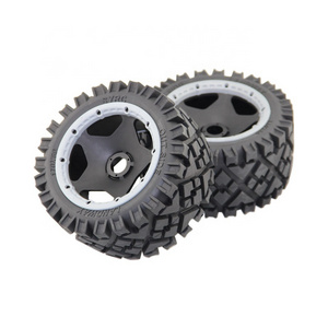 1/5 Snowland Nail All-terrain Rear Tires with Wheel Hub 2pcs for HPI SY KM ROVAN RC Baja 5b ss