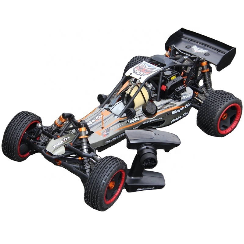 SY 2.4G RC Racing Car 80km/h Landway Baja 1/5 5B Gas 2 Stroke 30cc gasoline Engine off road Truck