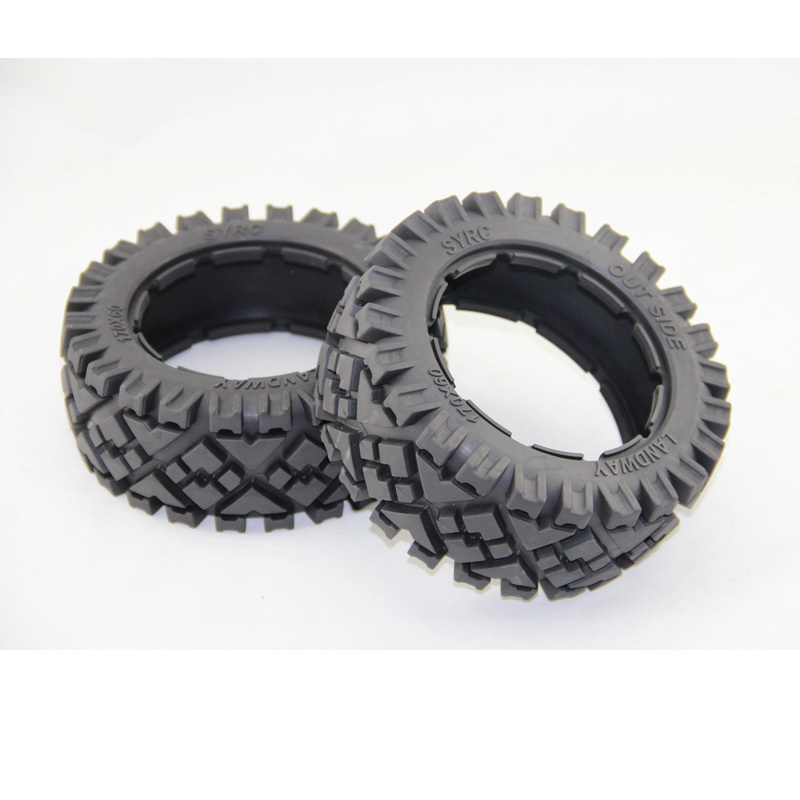 55031 RC BAJA 5B all terrain tire (front) 2pc for 1/5 scale HPI Rovan KM SY Baja 5b