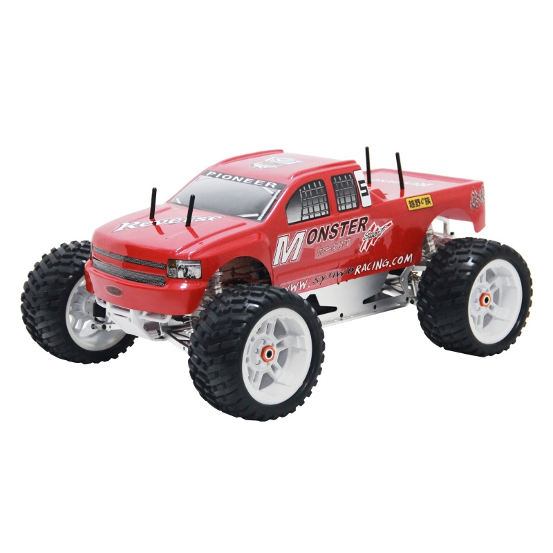 SY-4WD T5 Pro w Double cylinder 60cc engine 1 5 scale gas powered RC Car /Petrol Engine control gasoline Engine RC Trucks