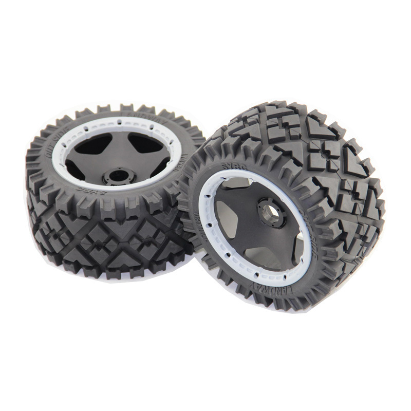 1/5 scale SY HPI Rovan KM SY Baja 5b RC BAJA 5B All Terrain Tires Per Pair Off Road Front/Rear Tires