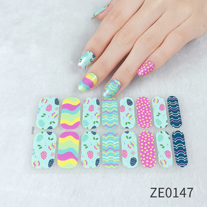 Nail Art Wraps In 3D Self Adhesive