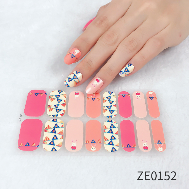 Nail Art Wraps In 3D Self Adhesive