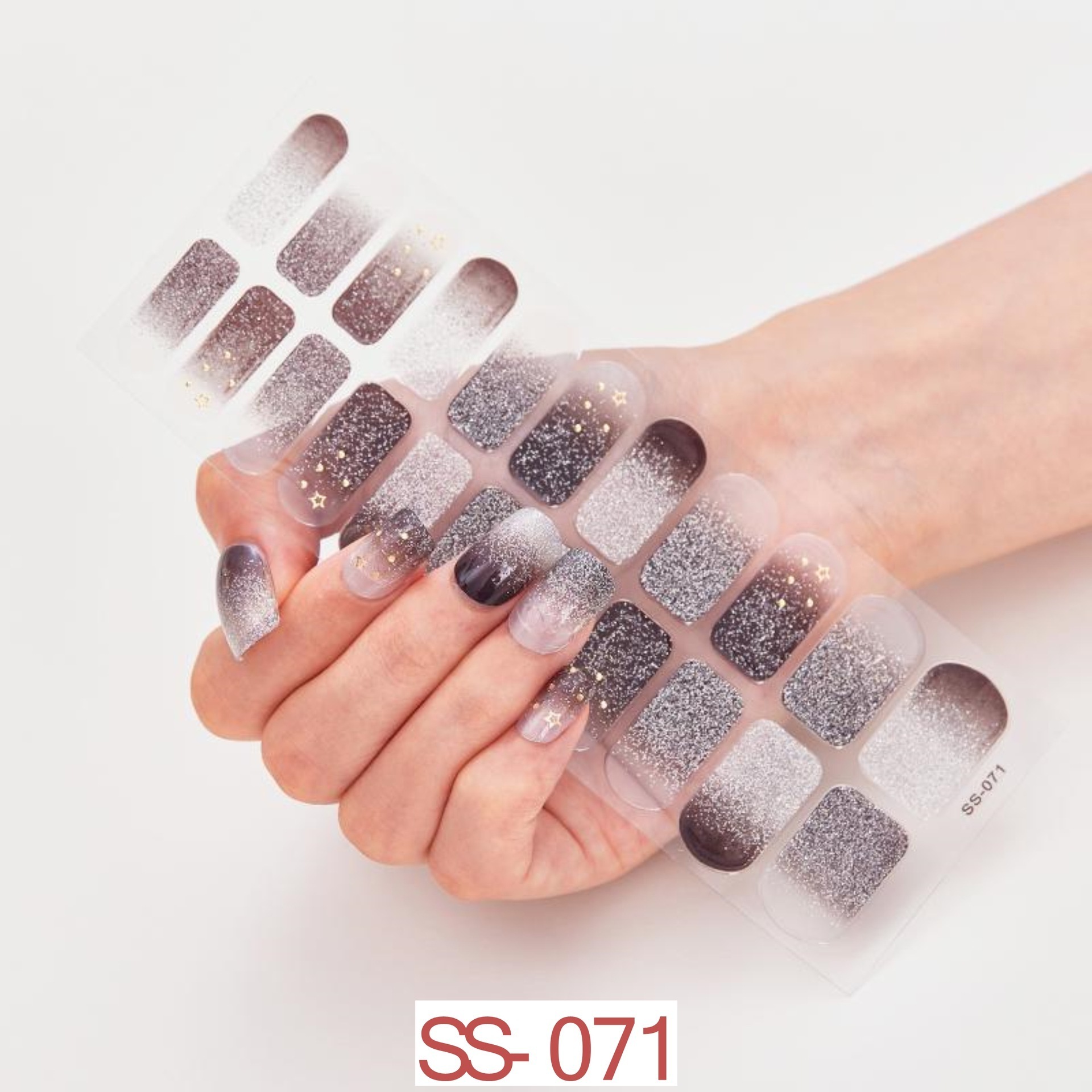 Non-toxic Popular Nail Stickers Wholesale Nail Polish Custom Nail Wraps