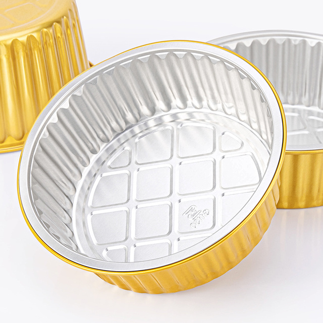 Wholesale Takeaway Disposable Aluminum Foil Plate Pot Food Container With Lid