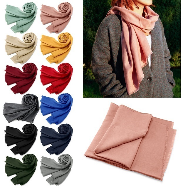 Pure Cashmere shawls custom design color Kashmir  women best  Ladies Man Scarves winter scarf Accessories