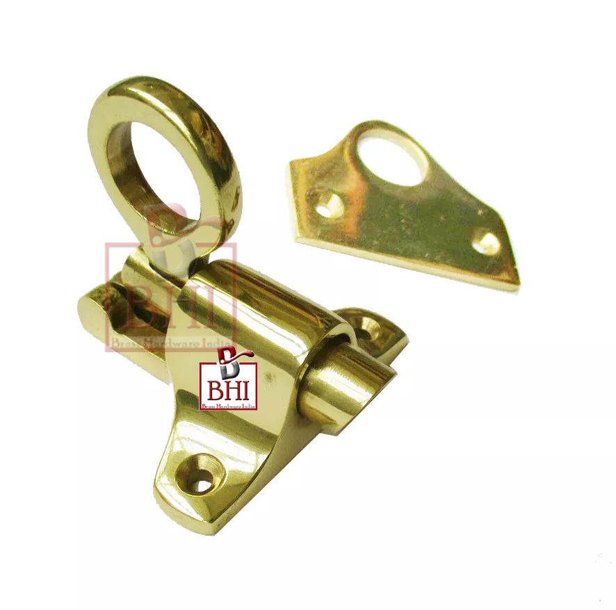 Brass door bolt (60mm)