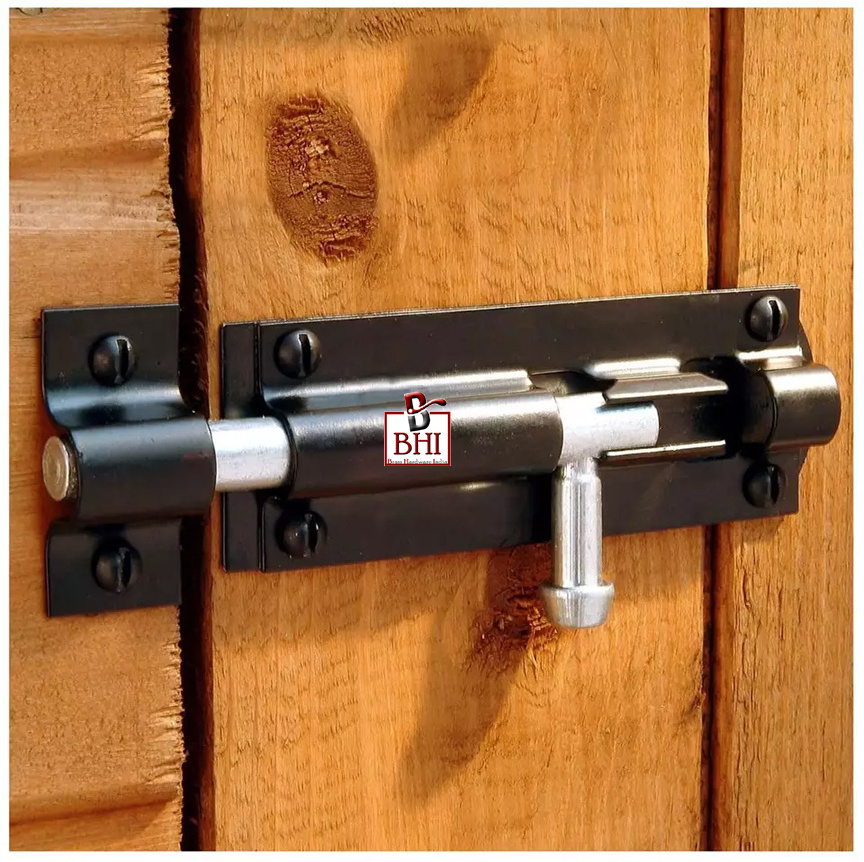 Pad bolts Gate Sliding Bolts Galvanized Brenton Bolt Gate Hardware (150mm)