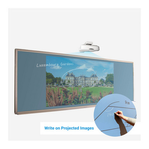 Customizable projection-compatible wall sticker magnetic chalkboard for kids