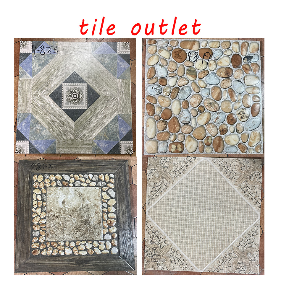 SAKEMI cheap discounted tile for outside floor outdoor porcelain tile outlet stock exterior affordable discounter promotion tile