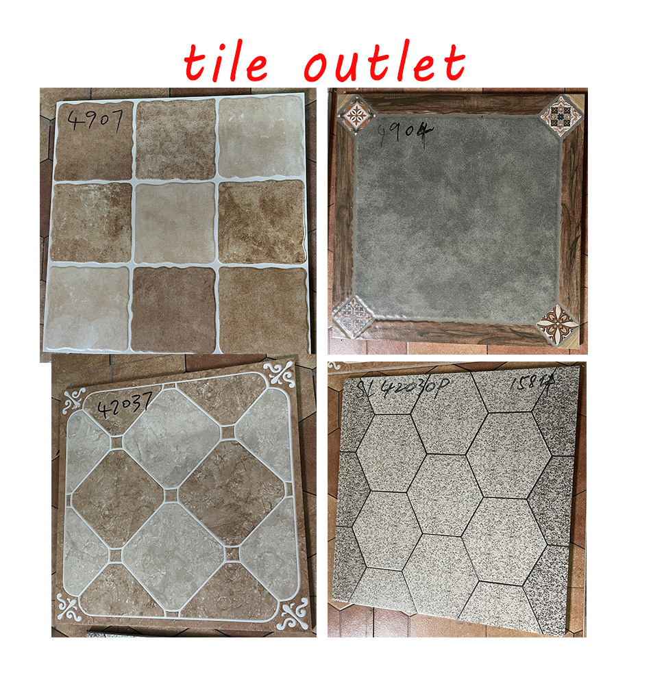 SAKEMI cheap discounted tile for outside floor outdoor porcelain tile outlet stock exterior affordable discounter promotion tile