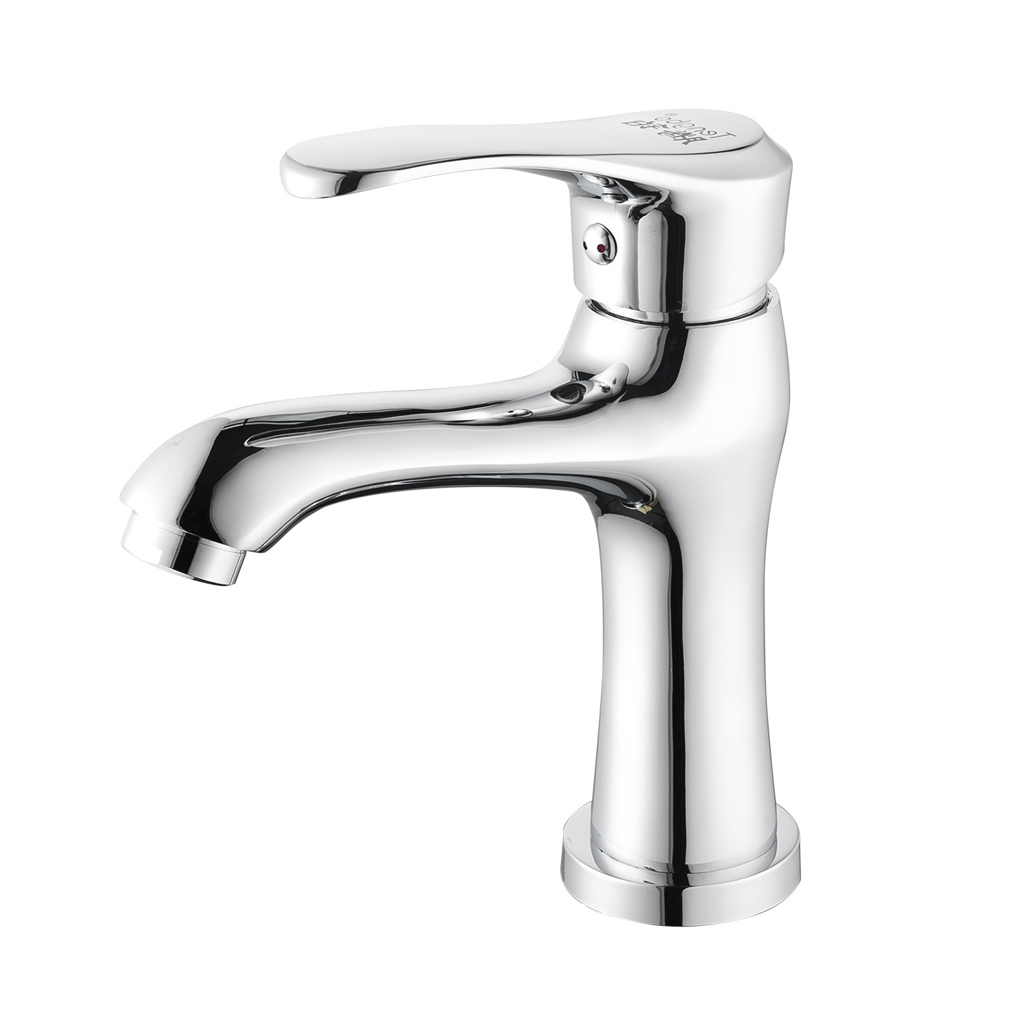 SKM-3034 sakemi Hot and Cold Water knurled fauset Basin Mixer Lavabo Faucet