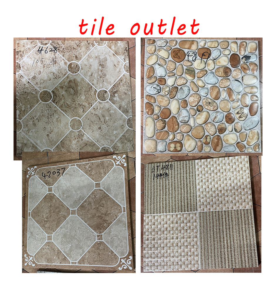 SAKEMI cheap discounted tile for outside floor outdoor porcelain tile outlet stock exterior affordable discounter promotion tile