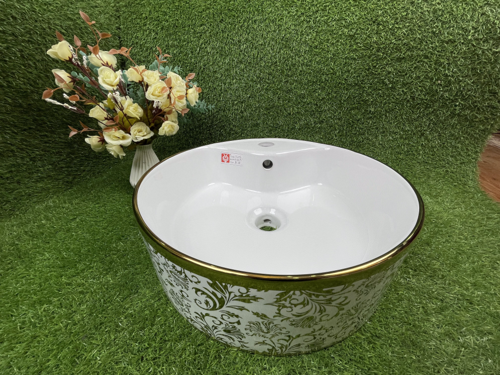 TORCH round basin countertop white luxury marble sink top price vessel oval trough washbasin ceramic water flower basin