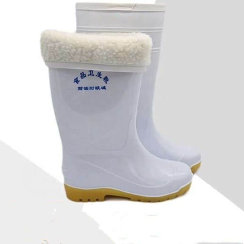 Shianku Sanitary White Boots Industrial Low Boots Work Boots For Men