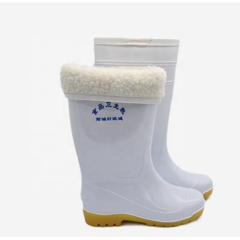 Shianku Sanitary White Boots Industrial Low Boots Work Boots For Men