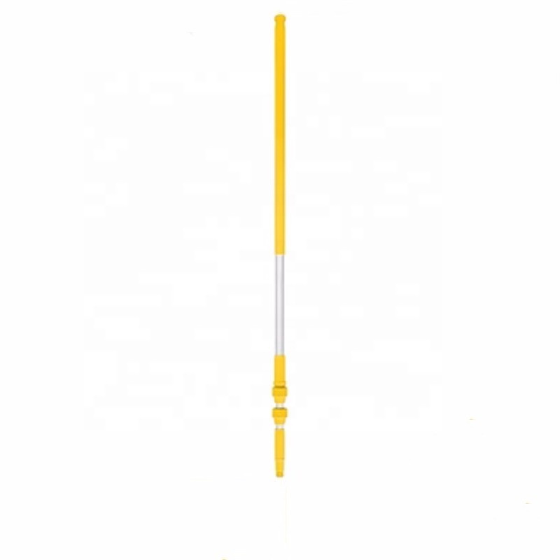 Shianku Food Grade Aluminum & PP Material Industrial Telescopic Broom Handles Aluminum Telescopic Pole