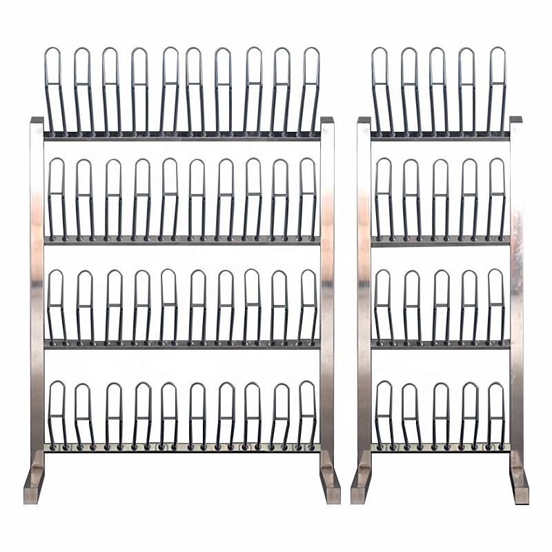 Shianku Food Grade Workshops Shoe Drying Rack Shelf Industrial 304 Stainless Steel Boots Drying Racks