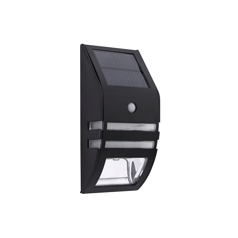 New Bestseller yard garage wall mounted stainless steel emergency garden lamp LED solar pir motion sensor wall light