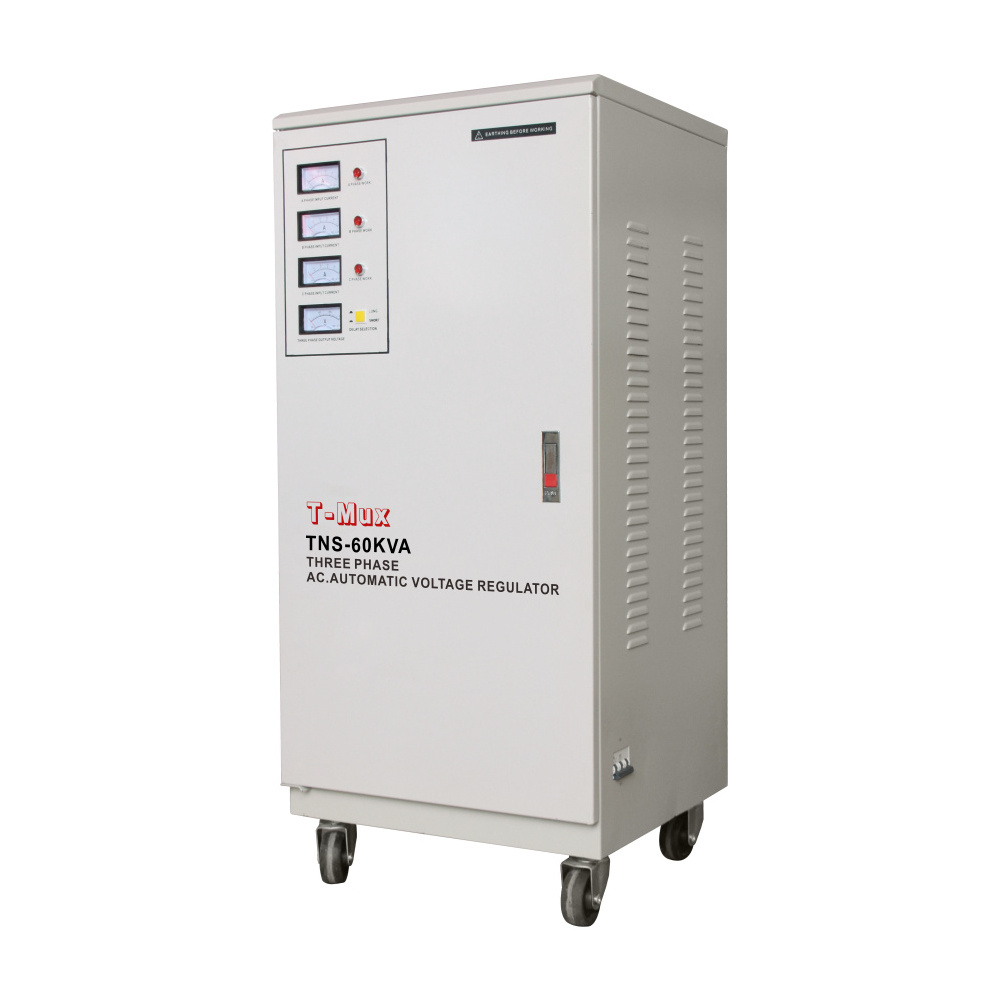 10kva 15kva 20kva 30kva 60kva 75kva single phase three phase variac automatic voltage regulator stabilizer