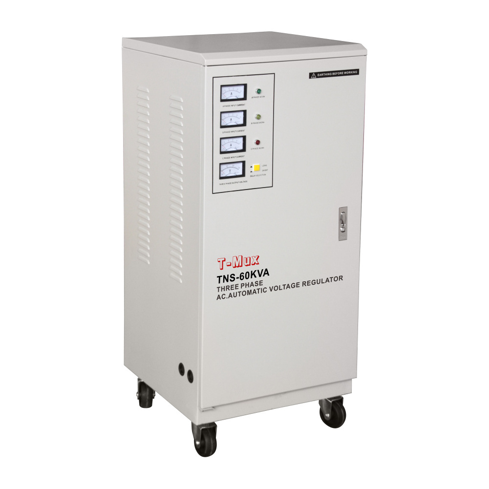 10kva 15kva 20kva 30kva 60kva 75kva single phase three phase variac automatic voltage regulator stabilizer