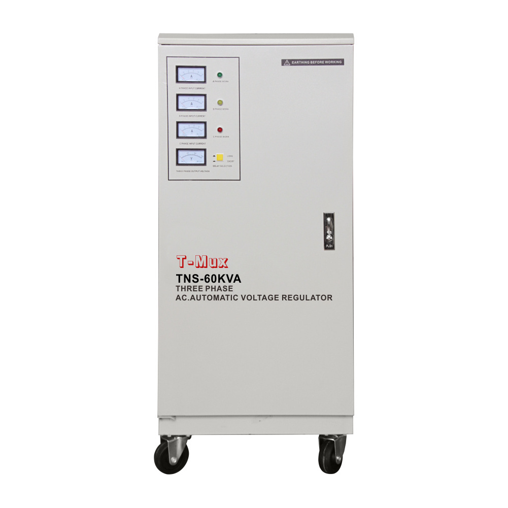 10kva 15kva 20kva 30kva 60kva 75kva single phase three phase variac automatic voltage regulator stabilizer