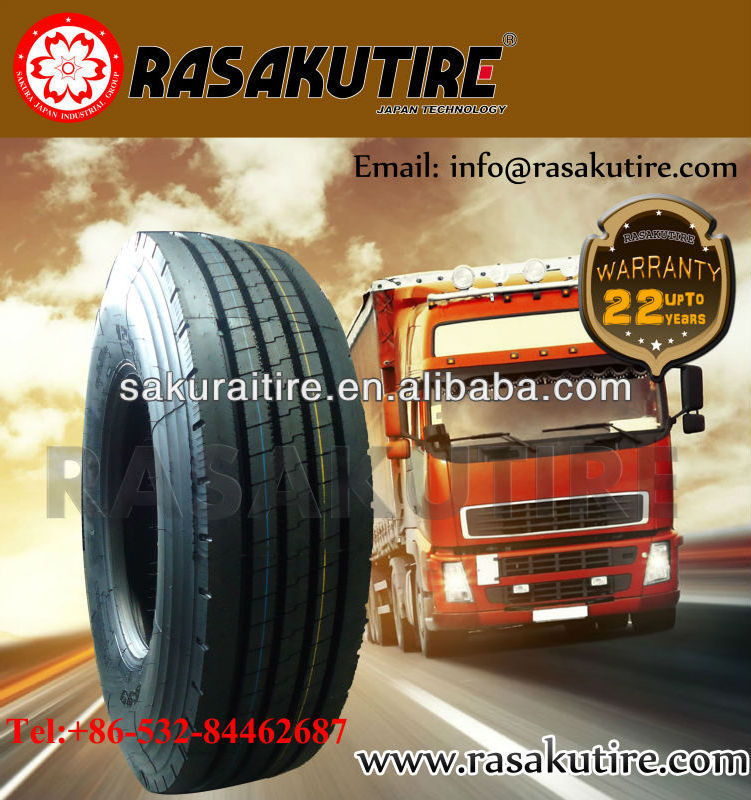 315/80R22.5 11R22.5 295/80R22.5 rib pattern rasakutire radial truck tires for light truck