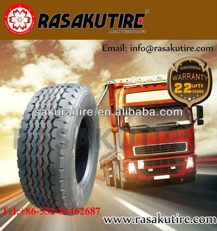 385/65R22.5 radial truck tire Rasakutire light truck mud tires