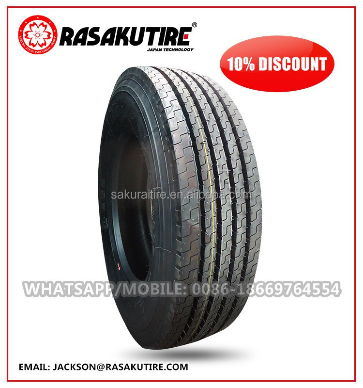 Size 245/70R19.5 265/70R19.5 New product Chinese famous brand container truck tire for sale