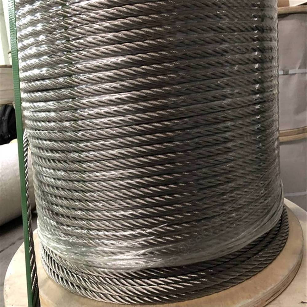 1mm 1.5mm 2mm 3mm 4mm 5mm 6mm 7mm 8mm 9mm 10mm AISI SUS 304 316 stainless steel wire rope